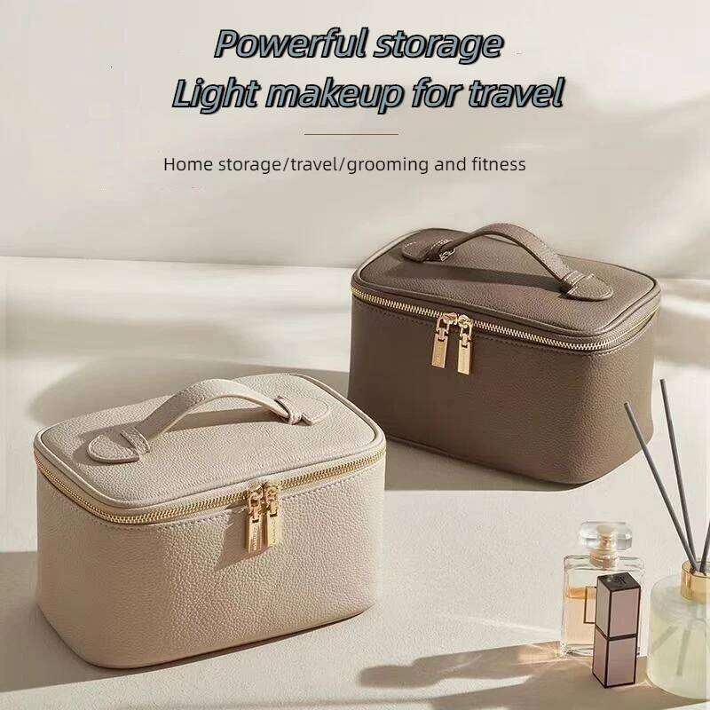 Makeup 2024 New Women's Portable Instagram Handheld Travel Small Cosmetics Toiletries Storage Bag Y260206