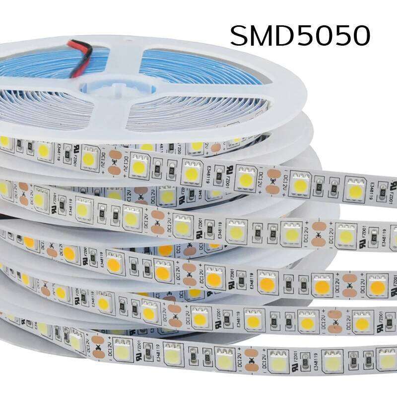 Strip Light 12V 5m 10m 15m 20m 50m 100m SMD 5050 300 LEDs Pixels 2835 Diode Tape RGB White IP65 LED Ribbon Flexible Lights Z260206