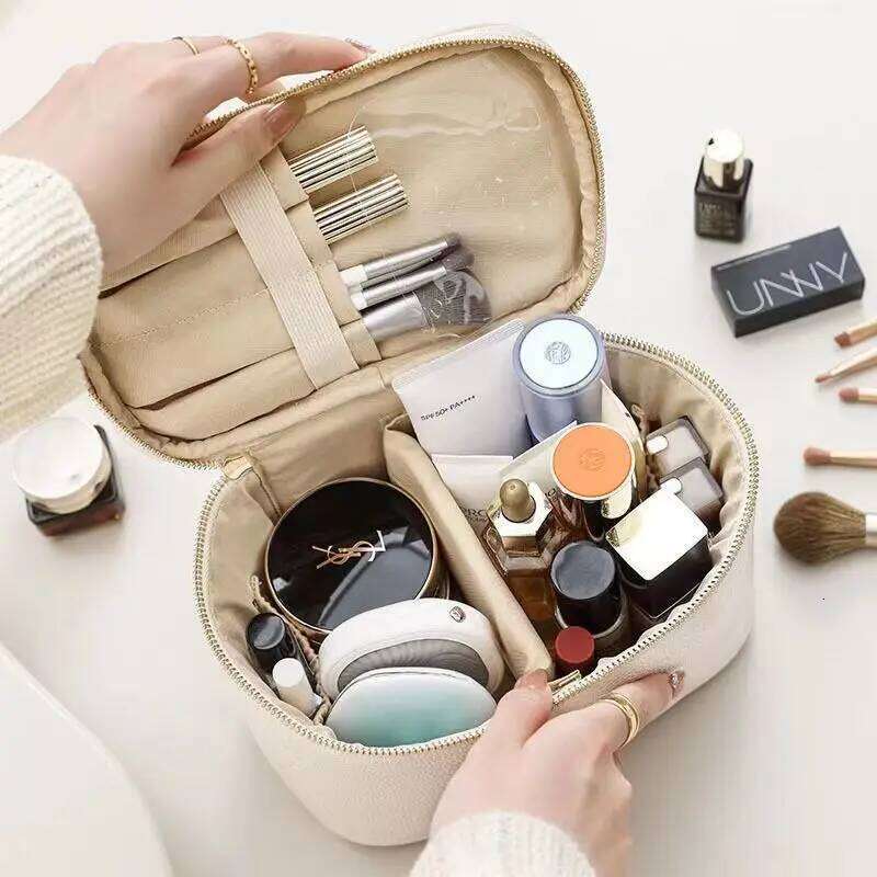 Makeup 2024 New Women's Portable Instagram Handheld Travel Small Cosmetics Toiletries Storage Bag Y260206