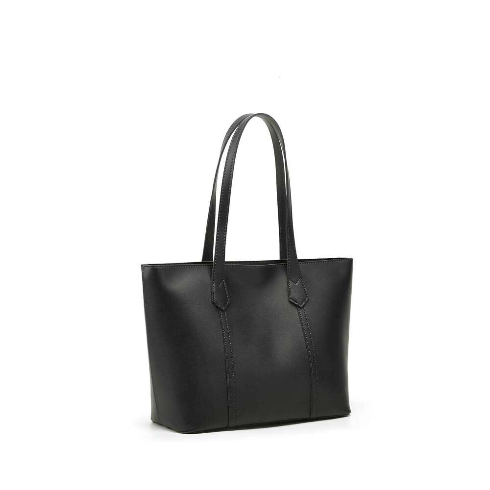 Solid-Color Large-Capacity Women's Fashionable and Minimalist Tote Handbag & Shoulder Bag Y260205