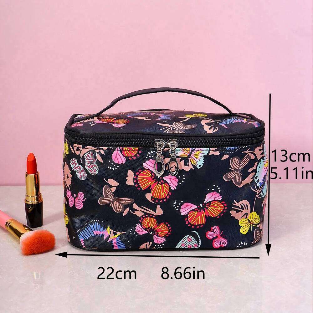 1PCS Square Makeup With Large Capacity, Storage, Travel Portable Men's And Women's Toiletries Bag Y260206