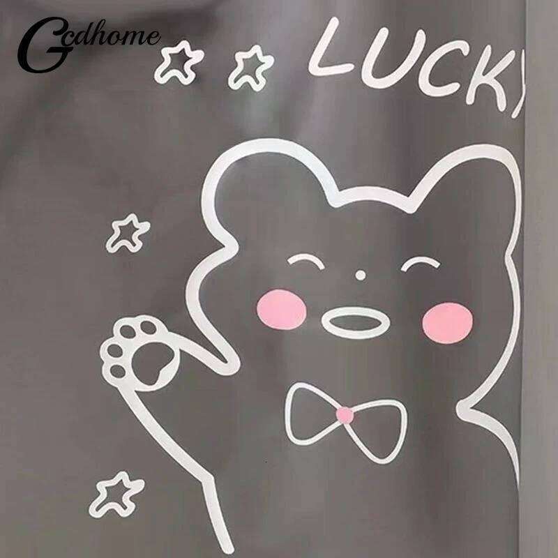 Waterproof TPU Kitchen Apron - Sleeveless, Oil-proof, Lightweight, Suitable For Cooking And Cleaning, Cute Bear, Simple Style S260205
