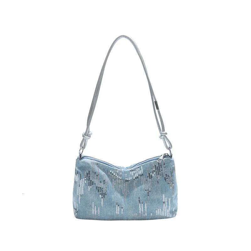 Fashionable Rhinestone Casual Small Tote Bag for Women Shoulder Purse and Handbags Designer Bags Bolsos De Mujer Sac Y260205