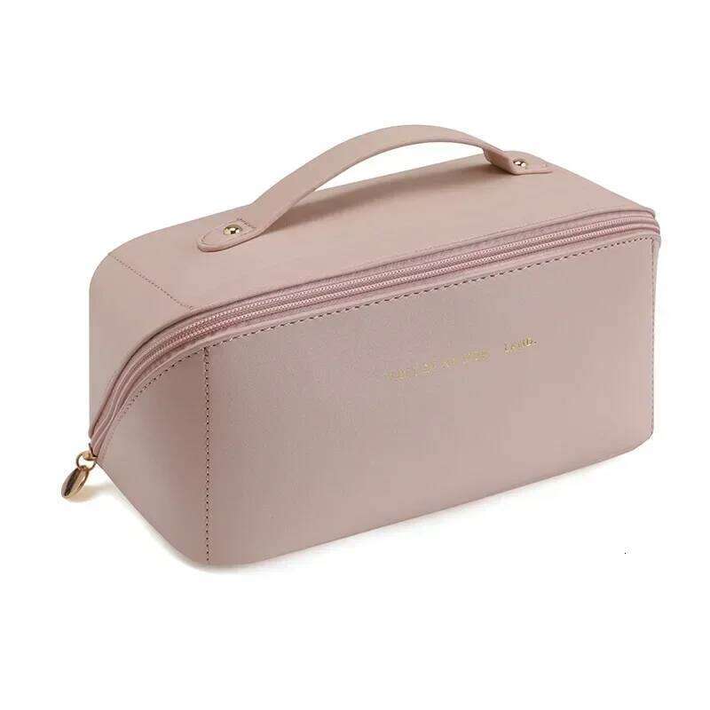 New Arrival Large Capacity Makeup Bag Women, Perfect for Daily Storage Travel, Simple and Elegant Design travel bags Y260206