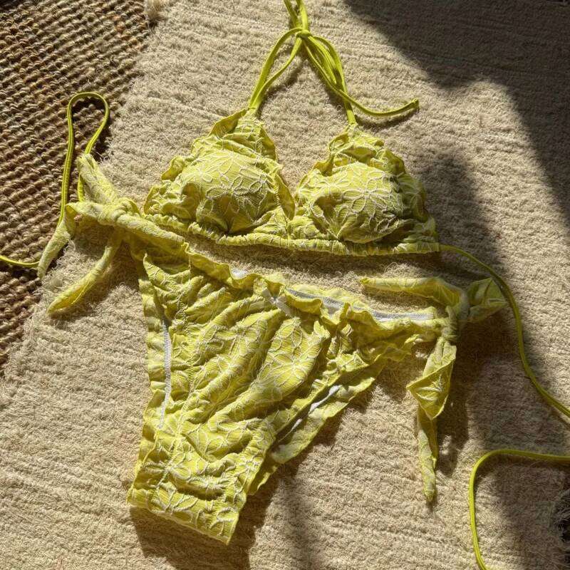 Lace Sexy Bikinis 2026 Women's Swimwear Female Swimsuit For Swim Wear Bathing Suits Brazilian Bikini Set Beachwear Pool Bather XJ260206