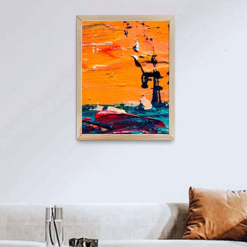 40X50 Cm Wooden Frame DIY Picture Frames Art Suitable For Home Decor Painting Digital Drawing Paintings S260205