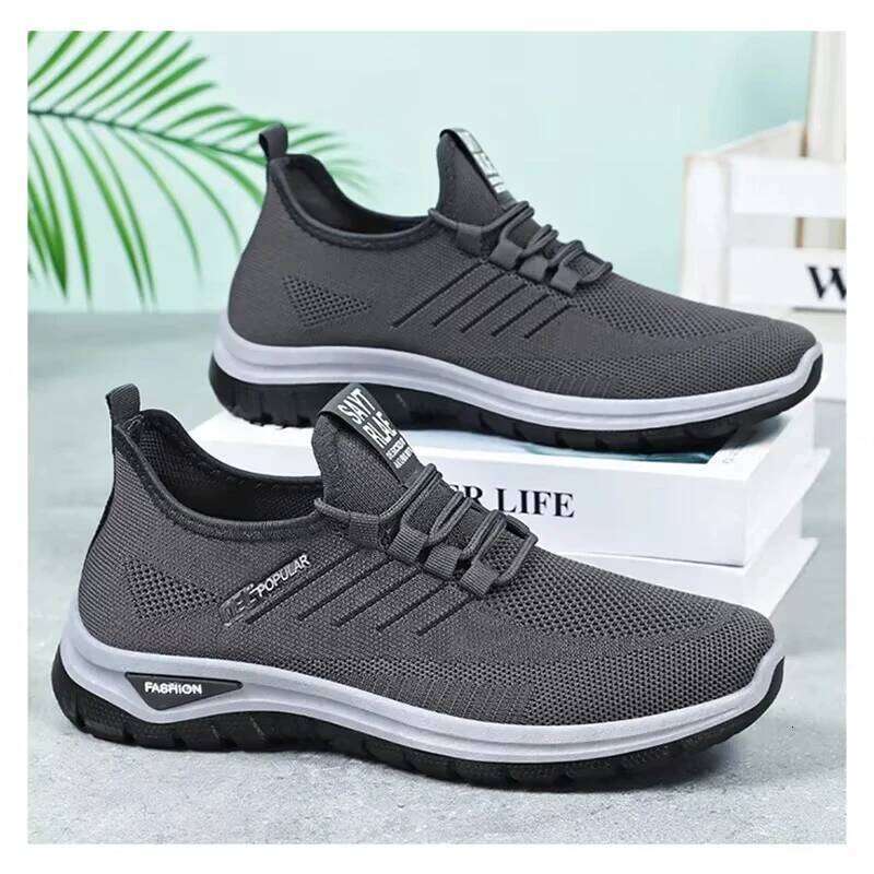 Comfortable And Lightweight Breathable Casual Soft Sole Men'S Summer Sneakers Free Shipping Shoes