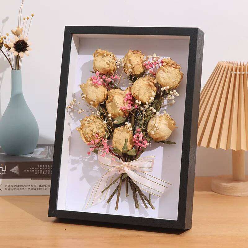 Shadow Box 3D Hollow 3cm 5cm Photo Frame Dried Flower Specimen Holder Handmade DIY Handwork Display Home Decoration S260205
