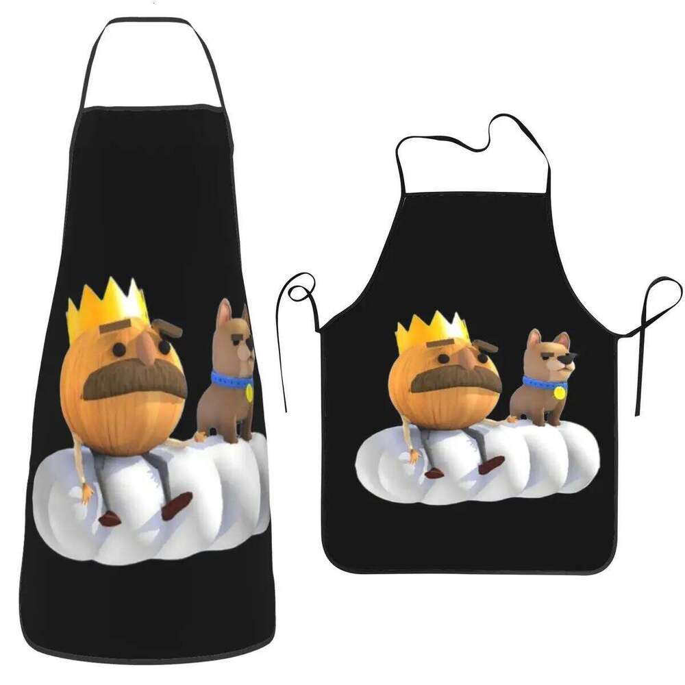 Overcooked Dish Aprons Chef Cooking Cuisine Tablier Sleeveless Bib Kitchen Cleaning Pinafore for Women Men Gardening S260205