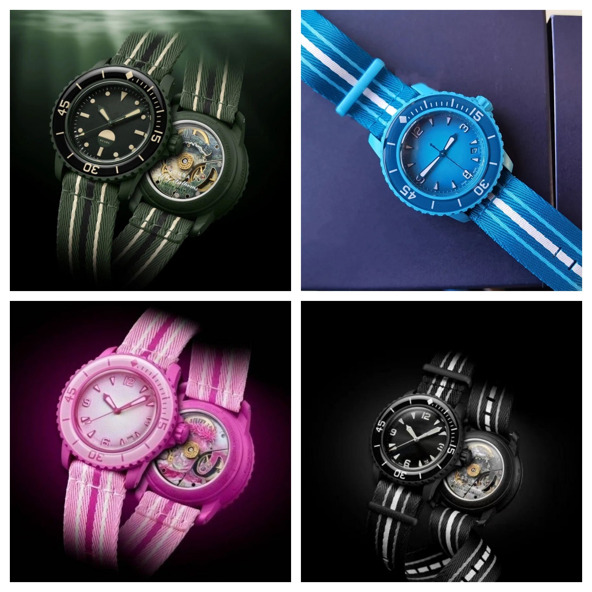 2026 new Casual Men Sports Watch Automatic Mechanical Bioceramic Watches High Quality Full Function Atlantic Ocean Antarctic Ocean Indian Designer Movement Watch