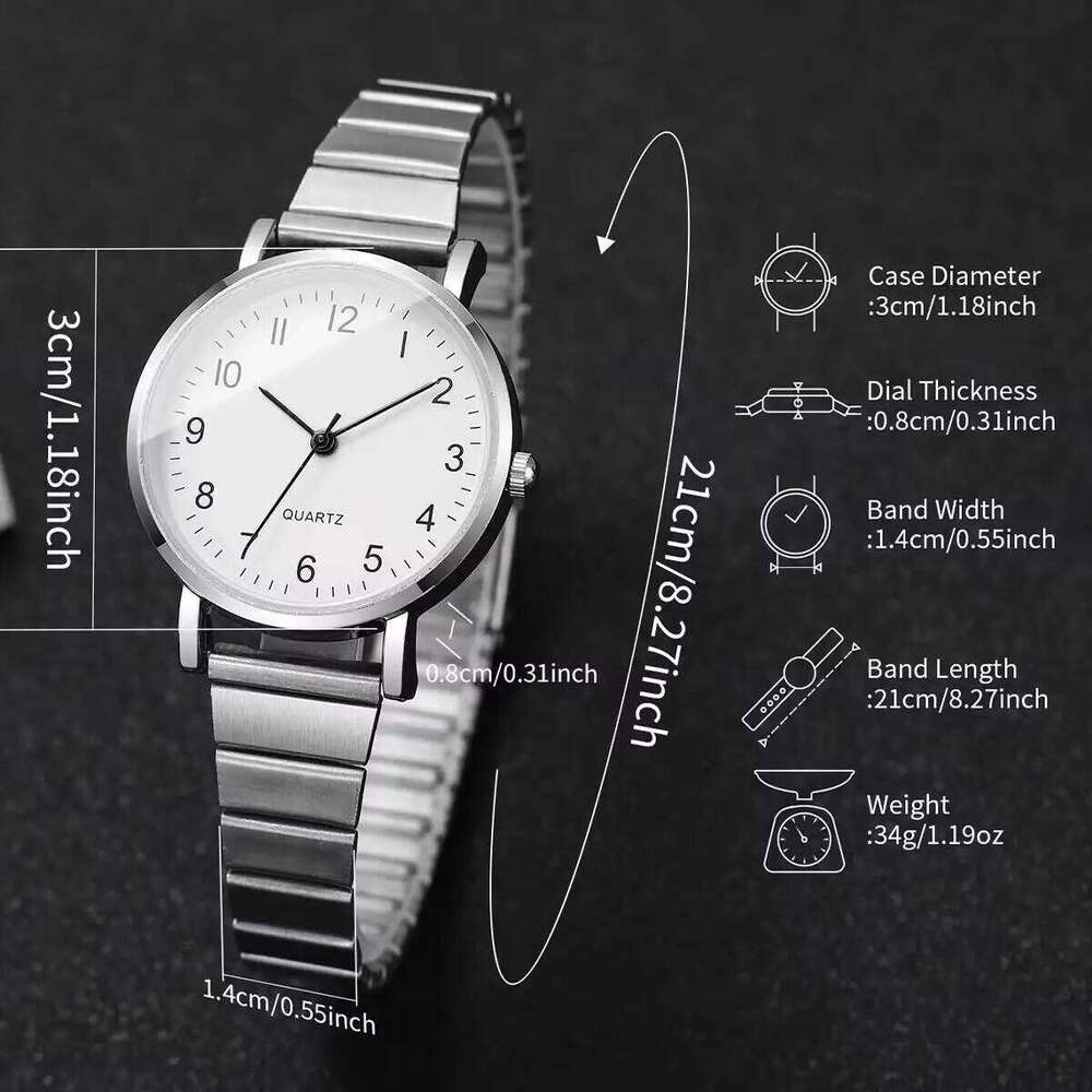 Fashion Women Watches Simple Arabic Dial Ladies Quartz Wristwatch Reloj Mujer Girls Clock GiftWithout Box Z260206