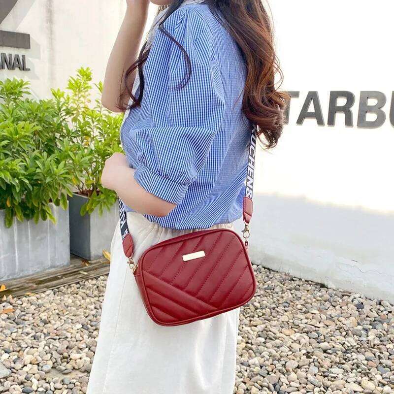 High-quality roller fashionable durable camera shoulder bag, elegant crossbody bag XJ260129