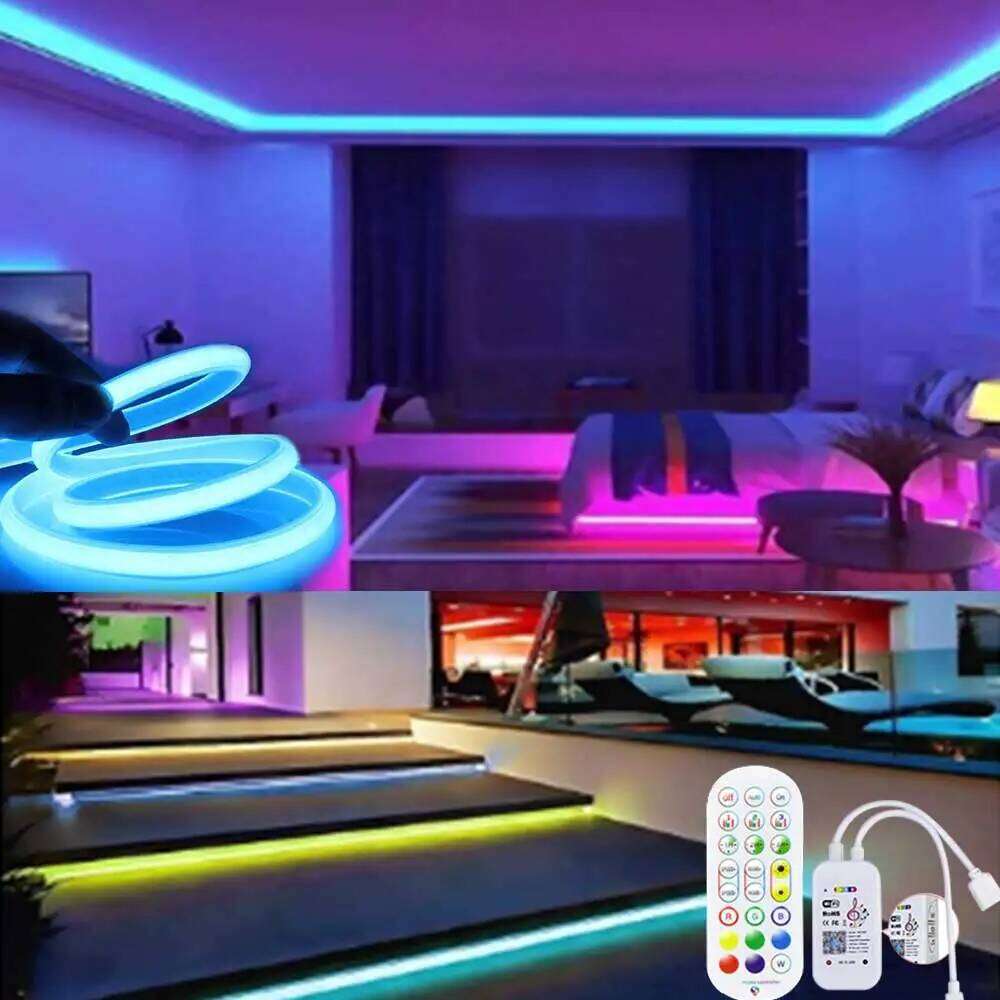 TUYA Neon RGB WIFI 16Colors DIY 3m 5m Smart LED Waterproof Flexible Light Strip APP Work With Alexa Z260206