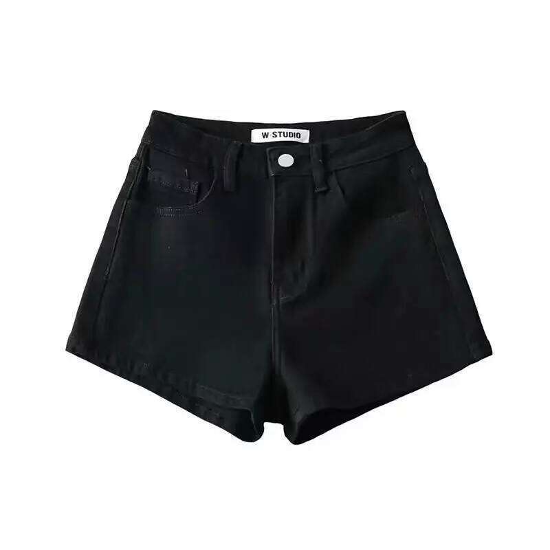 Denim Women's Summer New Korean Elastic Tight Jean Hot Pants Booty Shorts C260206