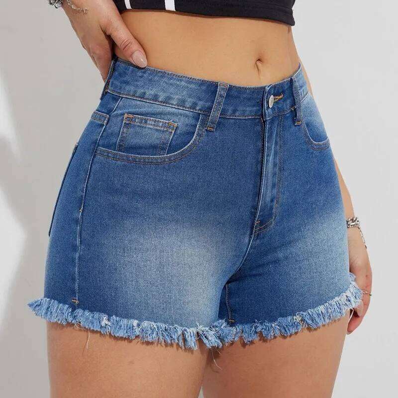 Fashion New Spring Summer Women Denim Shorts Low Waist Mini Jeans Sexy Lady Nightclub Hot Dance Briefs Girl Party Gift P58 C260206
