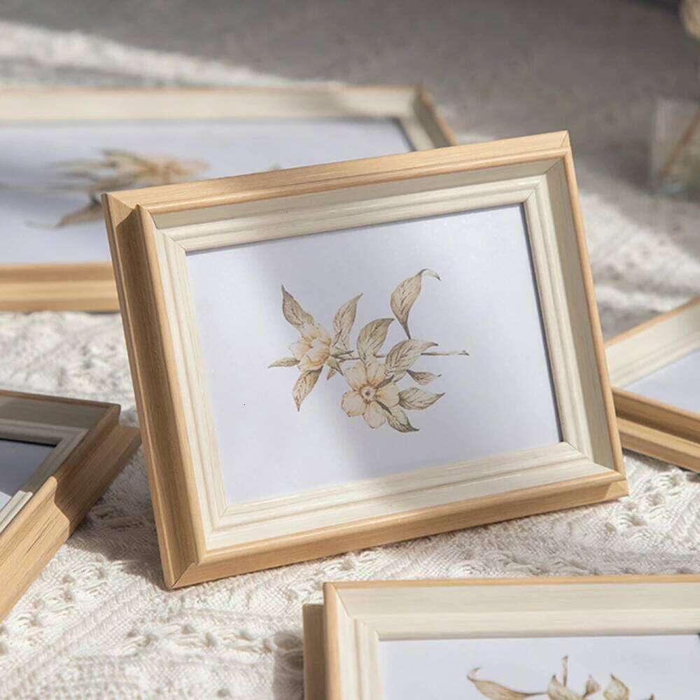 Photo Frame Stand Resin Material 6 Inch Photos Perfect Desktop Display for Office or Home with Long Lasting Durability S260205