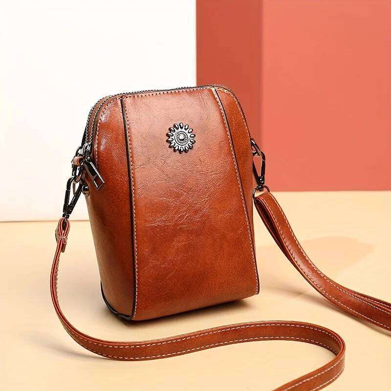 New Soft Leather Phone Women Mini Bag, Fashion Vertical Style, Small Bag for Putting Mobile Phones Purse XJ260129