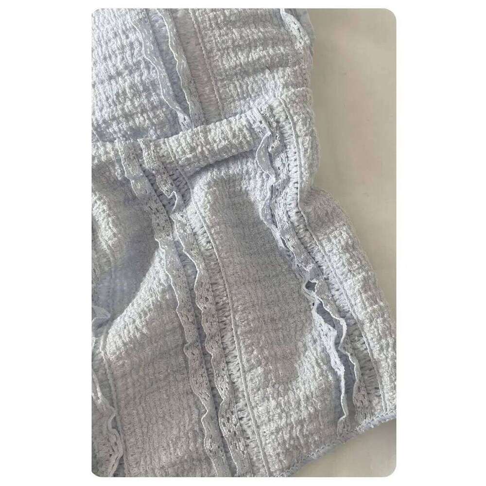 Swimsuit Women's Solid Color Straps High-end Bikini Three-piece Set Beautiful White Seaside XJ260206