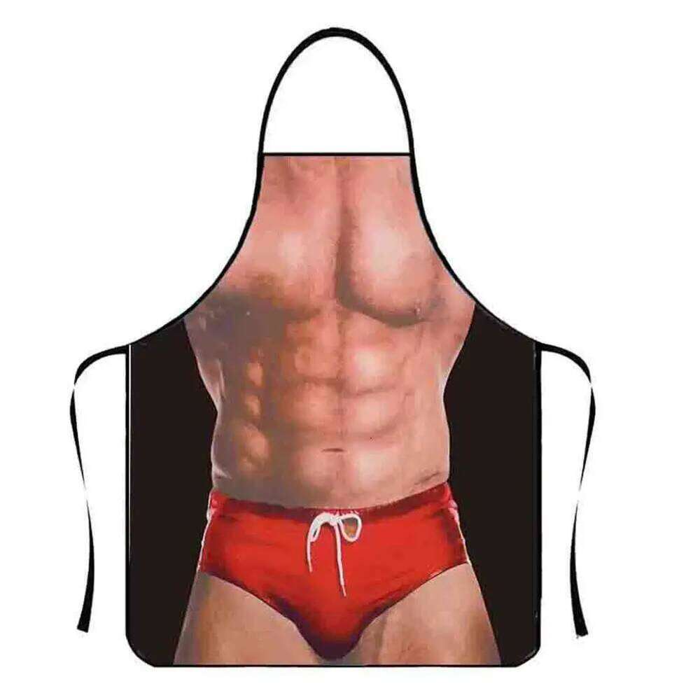 Funny Sexy Cooking Apron Kitchen Baking For Woman And Man Dinner BBQ Party Cartoon Delantal Cocina S260205