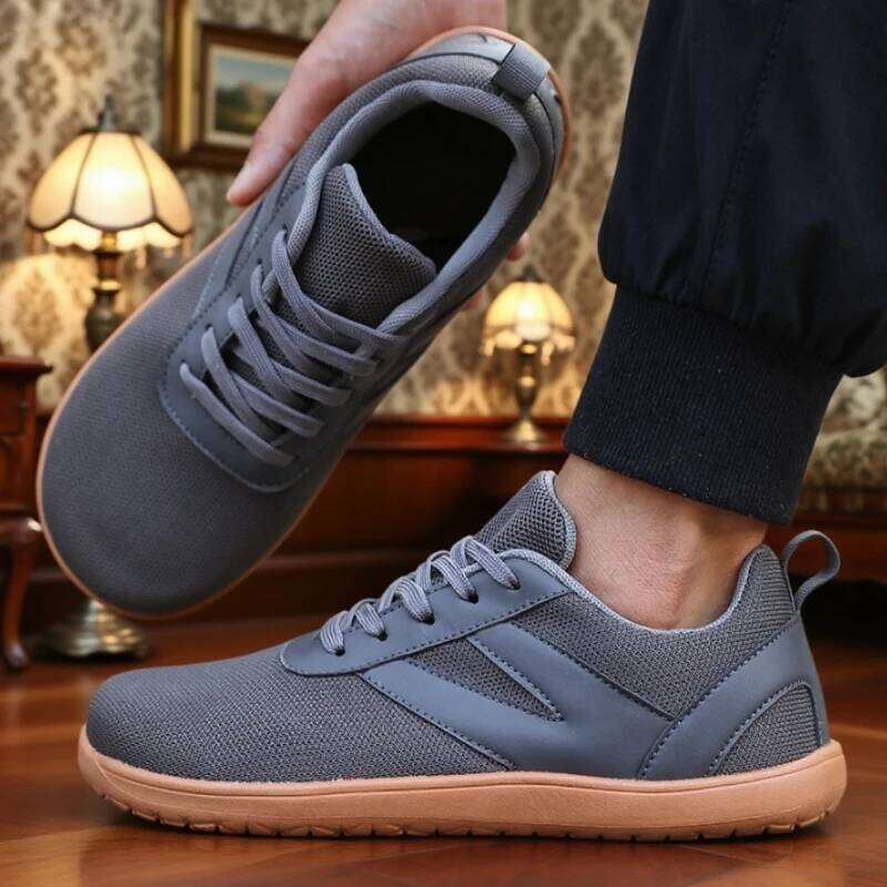 Minimalist Wide Toe Men's ComfortableTrail Anti Slip Walking Sneakers 2025 New Fast Drying Outdoor Off-road Running Shoes