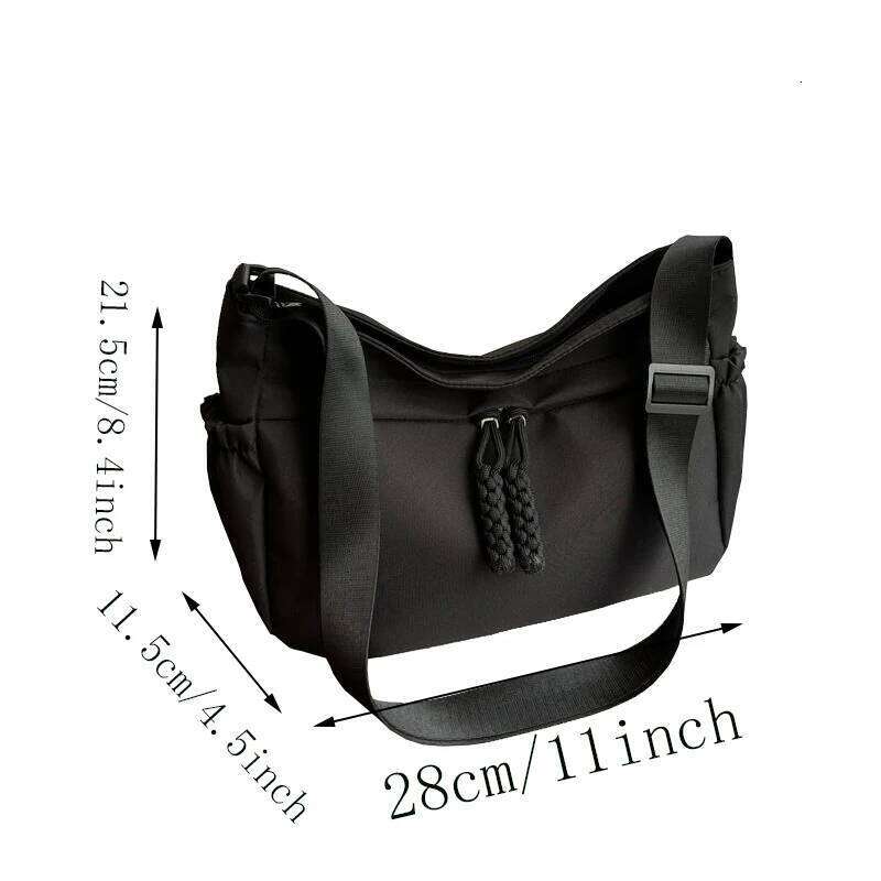 The Neutral Color Suitable for Daily Commuting and Going to School It Is Cross-Body Bag or a Student Bag. XJ260129