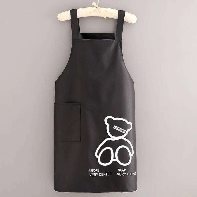 Cooking Apron For Woman Men Chef Waiter Cafe Shop BBQ Hairdresser Aprons Bibs Kitchen Accessories S260205