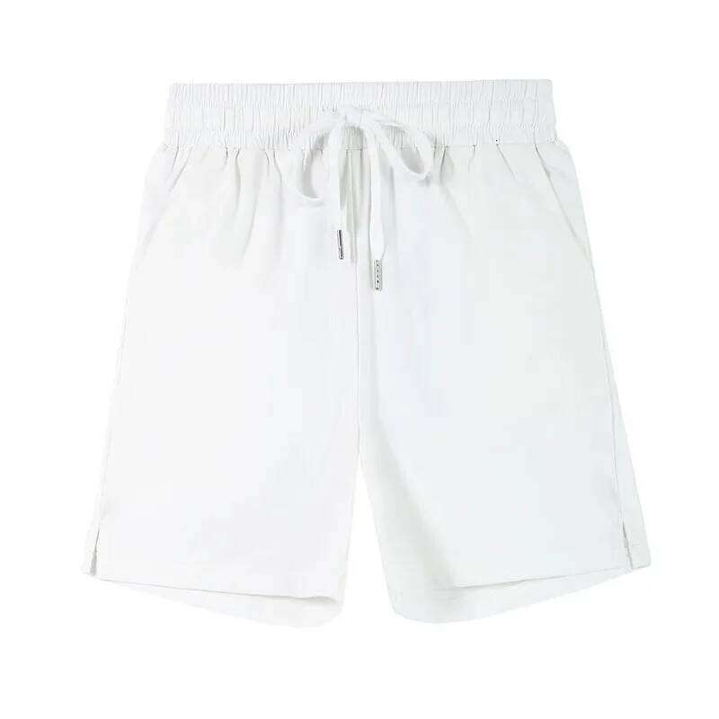 Quick Dry Running Shorts Women's High Waist Casual Sports Summer New Fashion Five-Point Lengthened Pants XJ260206