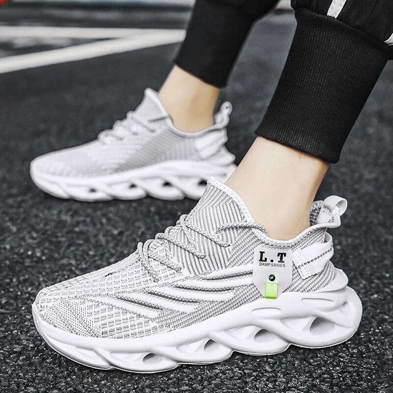 Tenis Masculino White Men Shoes New Breathable Stylish Cushioned Non Slip Luxurious for Men's Walking Jogging Sneakers
