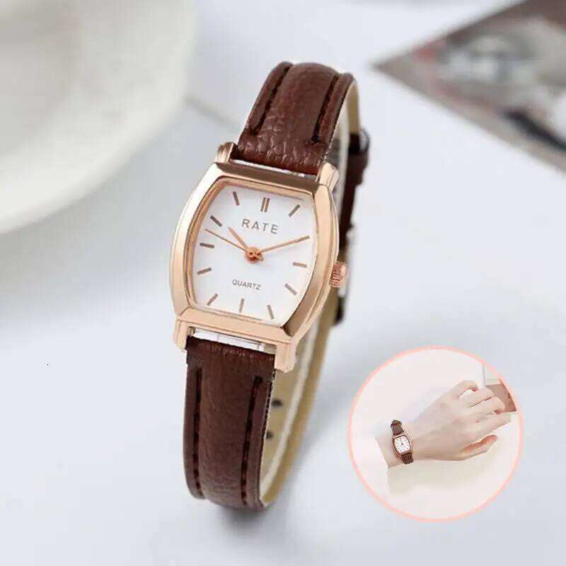 Fashion Women Watches Casual Small Dial Leather Strap Womens Quartz Watch Reloj Mujer Girls ClockWithout Box Z260206