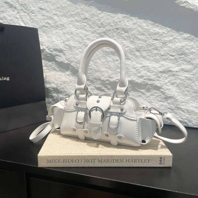 2026 New PU Square Shoulder & Crossbody Bags Solid Popularity Hot Trendy Stylish Design Y2K Style Handbags for Women Fashionable Y260205