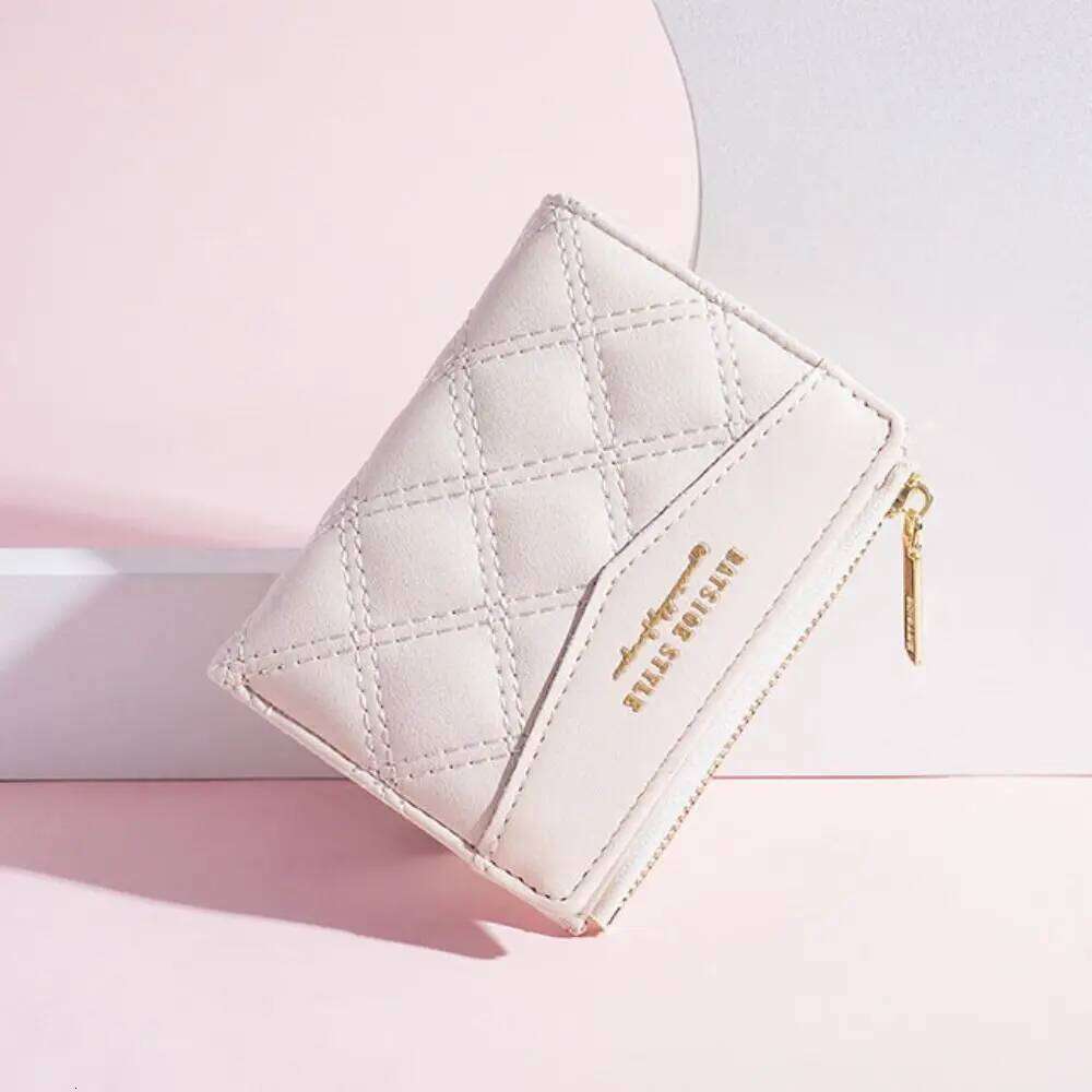 New Embroidered Wallet for Women Ladies Coin Purses PU Leather Zipper Credit Card Holder Clutch Money Bag Pocket Y260206