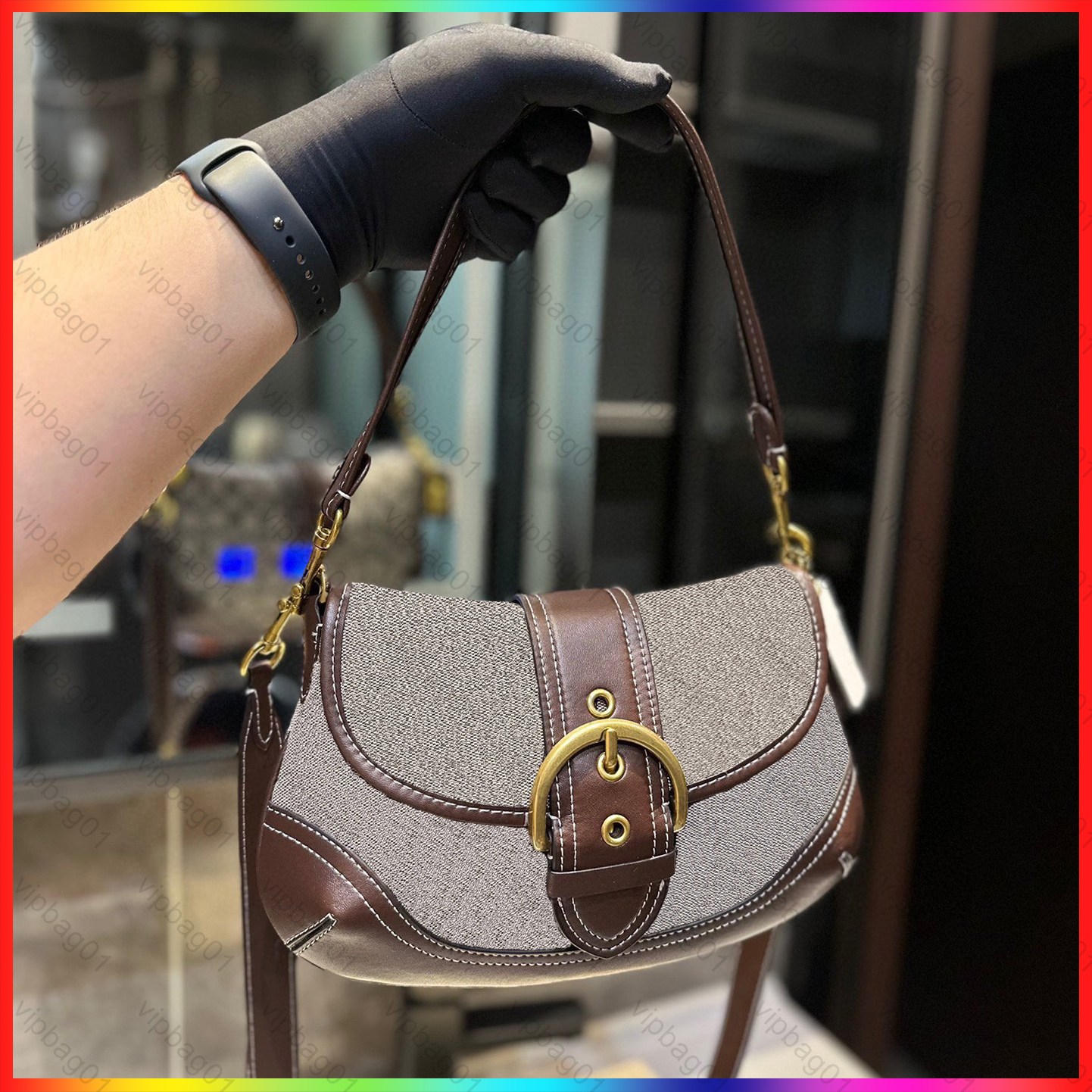 soho hobo bag luxury designer underarm purse high quality women half moon casual crossbody bag classic pea handbag leather shoulder bag fashion lady totes bag wallet