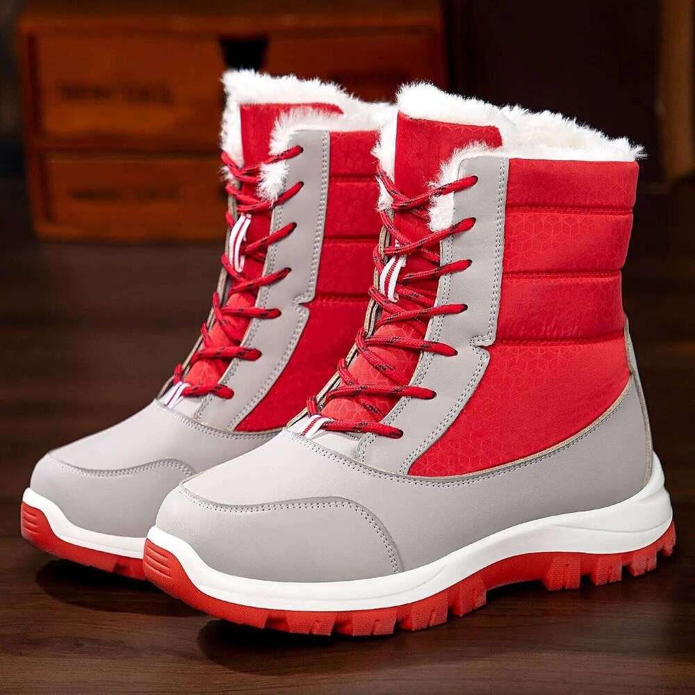 Women's oversized snow winter midsole women's thick and warm outdoor boots sale shoes with free shipping