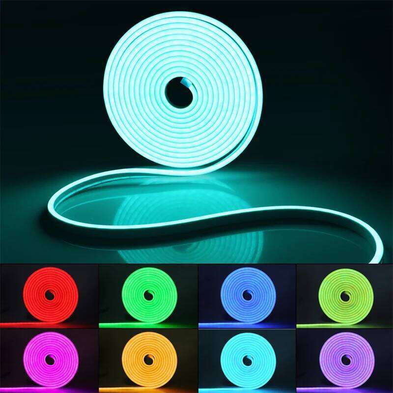 RGB Strip USB Light Strips 1/2/3/4/5M DC5V IP65 Waterproof Neon Lights For Bedroom Kitchen Home Indoor LED Decortion Z260206