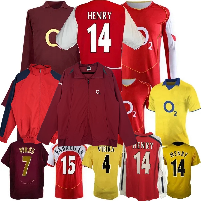2000 01 02 03 04 05 06 07 08 2011 12 13 14 15 19 20 HENRY Bergkamp Retro ArSen soccer jersey FABREGAS Pires FABREGAS Vieira ROSICKY Ljungberg PIRES v.Persie football shirts