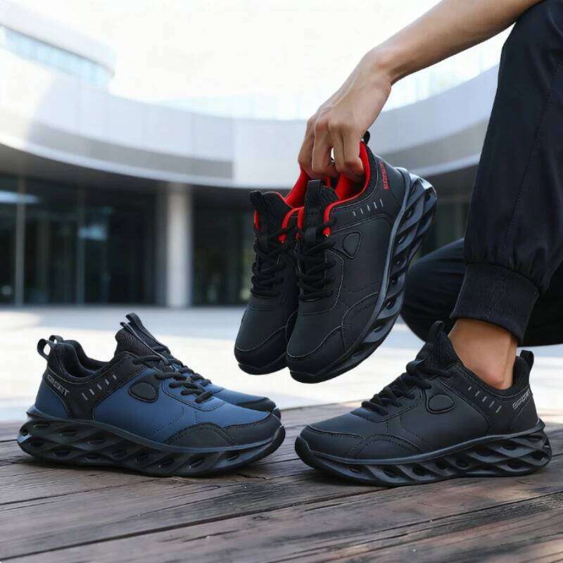 Sneakers for Men Comfortable Outdoor Breathable Casual Athletic Walking Lace Up Sports Shoes 2025 Tenis Para Hombre
