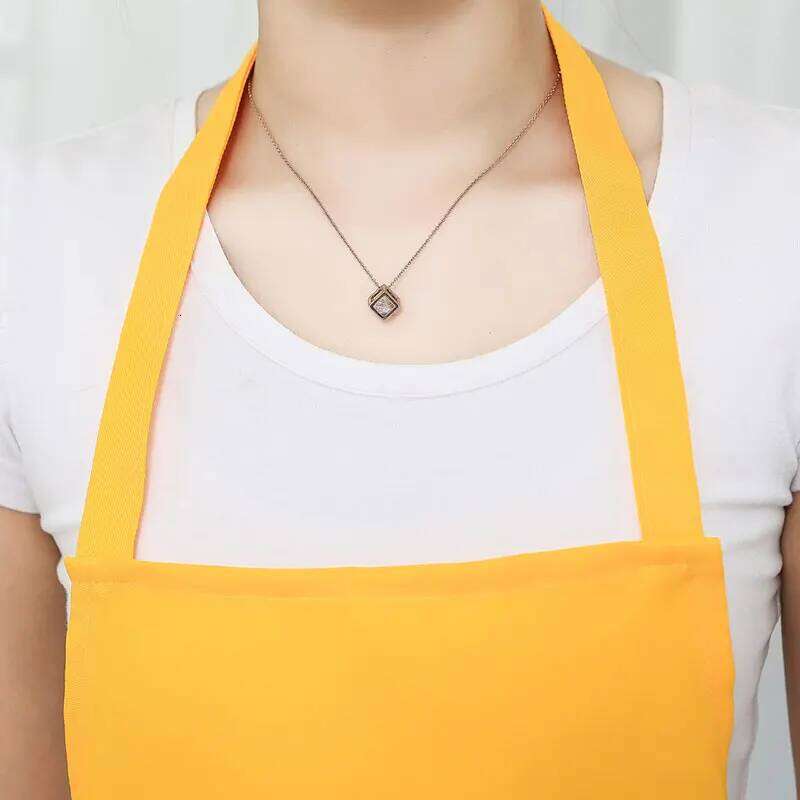Waterproof Oil Cooking Chef Aprons Women Men Kitchen Bib Apron Idea for Dishwashing Cleaning Painting WWO66 S260205 bff