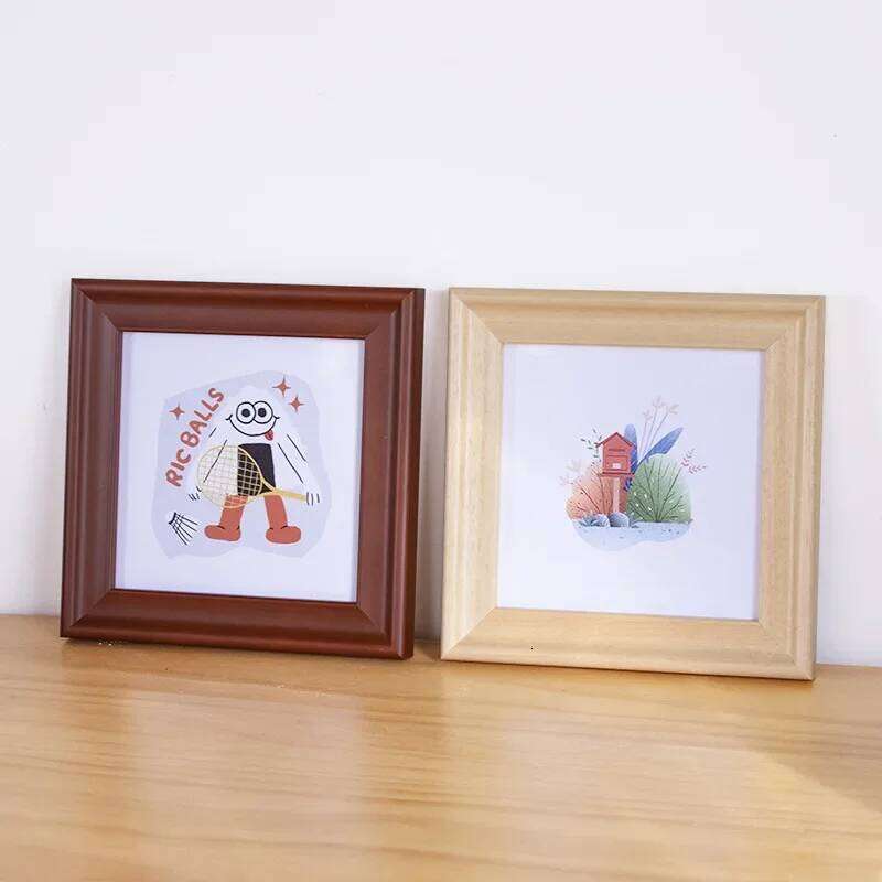 For Elegant European-Style Solid Wood Photo - Versatile Wall Mount and Tabletop Display Picture Frame Home Decor S260205