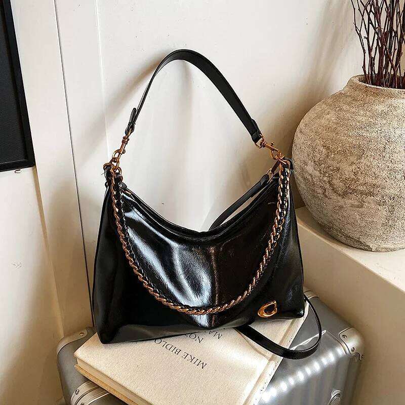 Elegant Women's Leather Classic Shoulder Fashion Tote Bag Luxury Designer Crossbody Handbag For Daily Outing Y260205