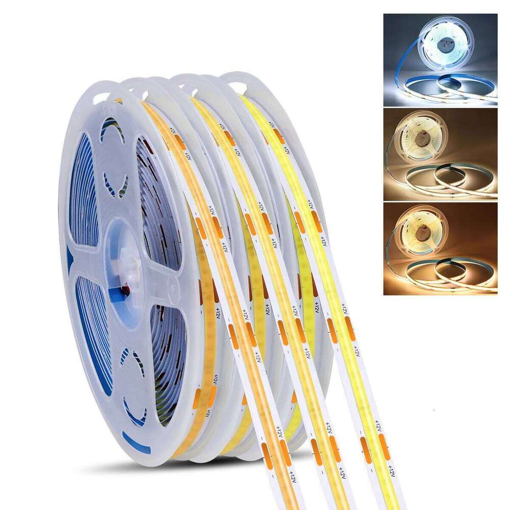 WIFI Tuya Smart Life Ultra Bright COB LED Strip 320LEDs/m Flexible Tape Ribbon 3000-6500K RA90 Led Lights for Alexa Google Home Z260206