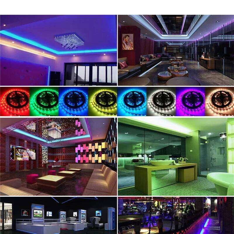 Bluetooth Smart Lights 24V Rope Bar Wireless 5050 Smd Led DuoCo APP Strip for Bedroom Home Ceiling Light Z260206
