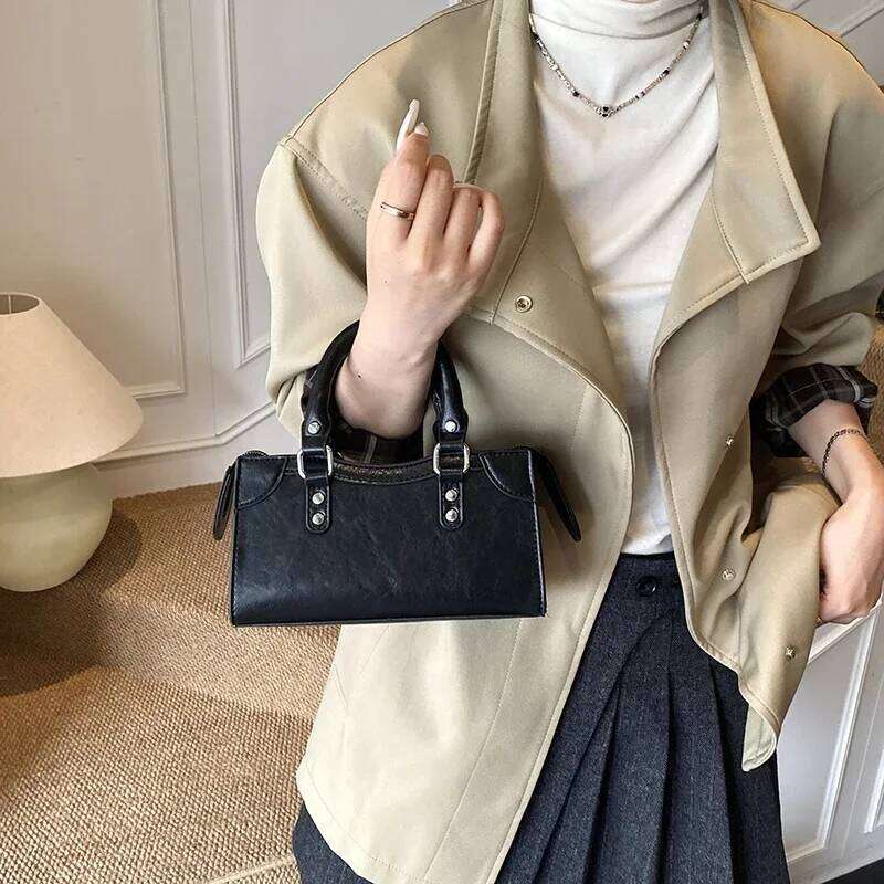 Women Elegant Luxury Leather Tote Bag High End Fashion Shoulder Handbag Daily Classic Crossbody Y260205