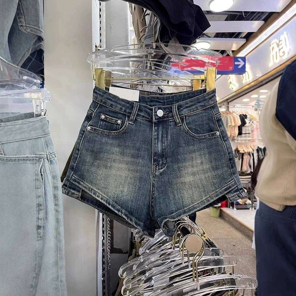 Outdoor With Pockets Loose Denim Shorts for Women Designer Fashion Clothing Nre Youthful Trend Comfy XL Short Jean Pants Woman C260206