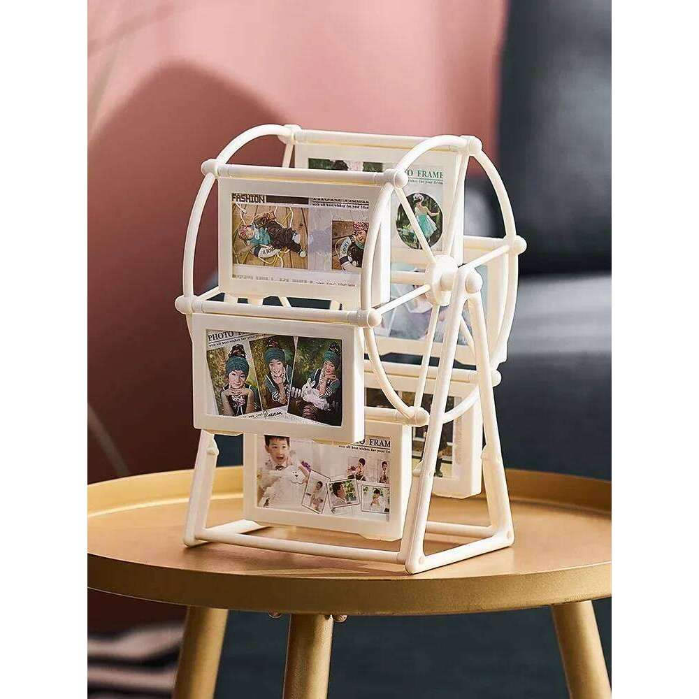 Creative Nordic Interior Ferris Wheel Home Living Decoration Room Photo Frame Picture Frames S260205