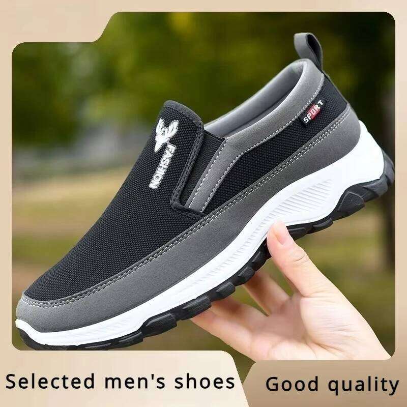 Fashion Trends Shallow Mouth Lazy Person Casual Sneaker Men'S Summer Sneakers Free Shipping Shoes