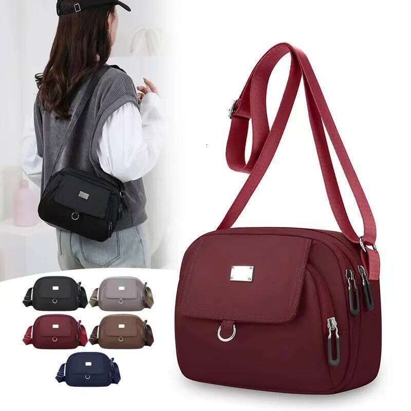 Stylish Practical Multifunctional Crossbody Bag for Women Versatile and Chic Single Shoulder Bag, Oxford Mobile Phone Coin Purse XJ260129