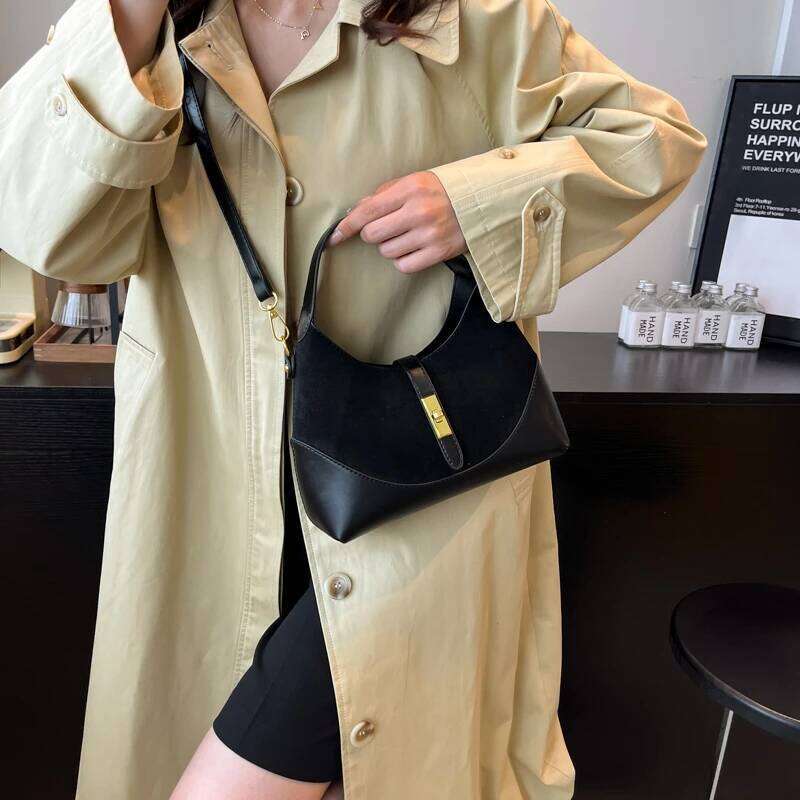 Women High End Luxury Elegant Leather Shoulder Bag Classic Fashion Tote Handbag Daily Crossbody Wear Y260205