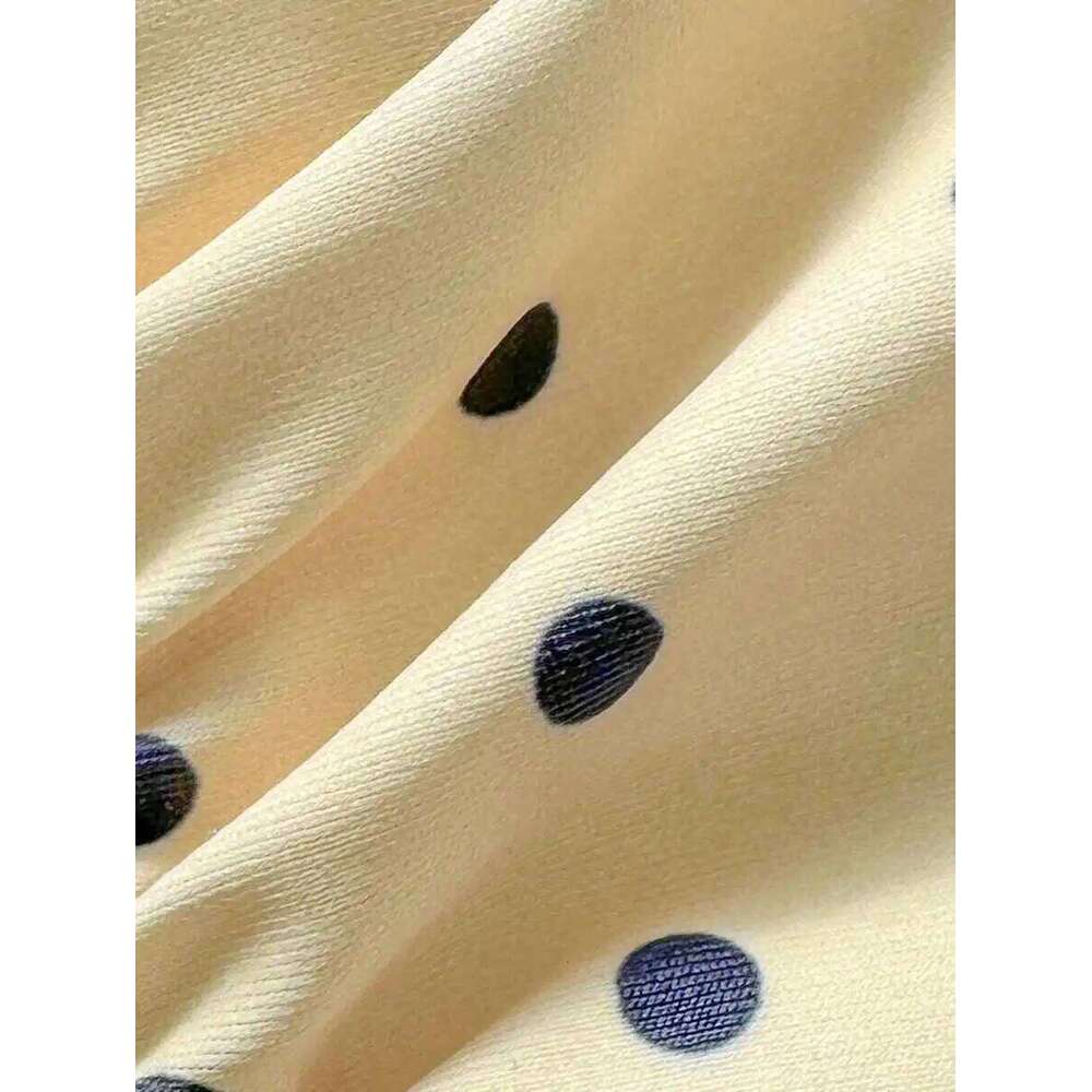 2026 Polka Dot Bikini Bikin Sexy Strap Split Set Swimsuit Women Z260206