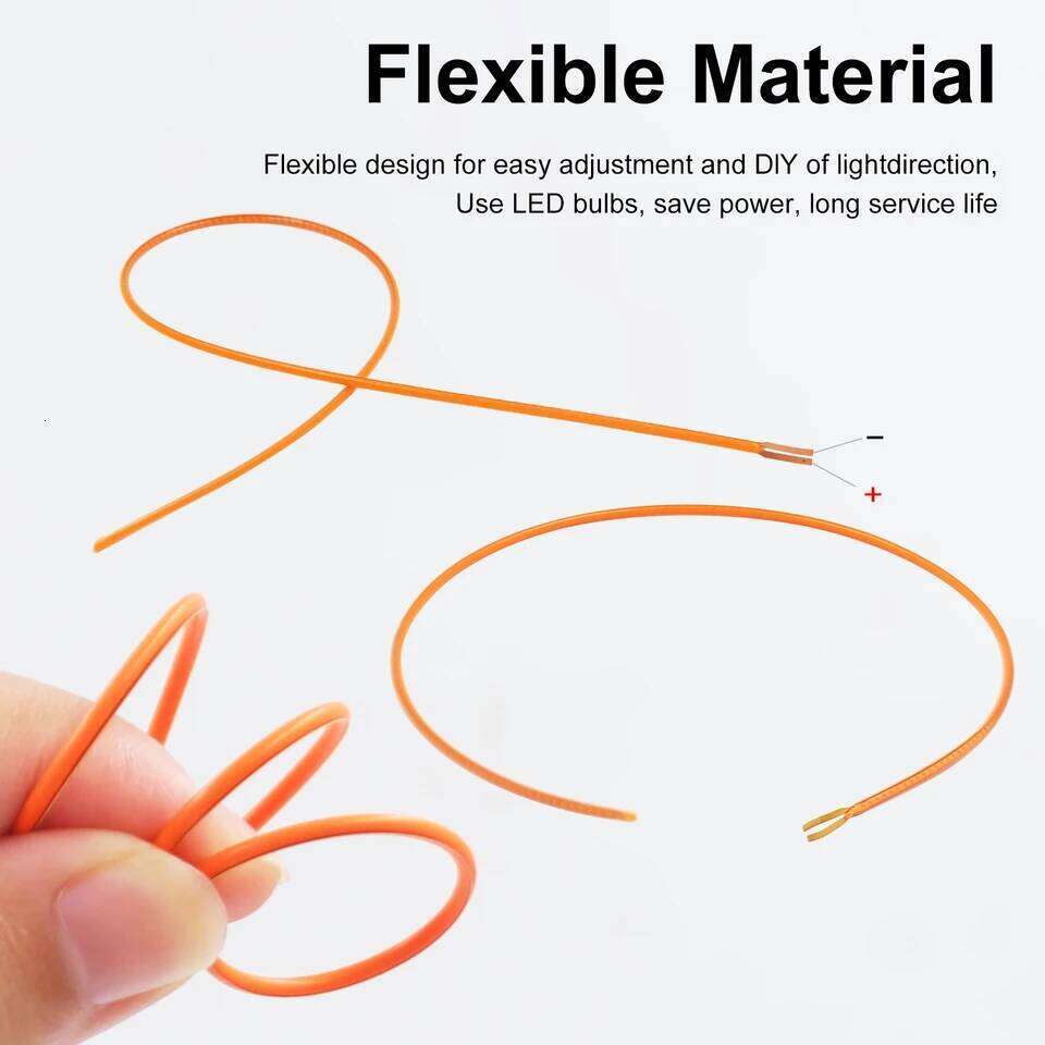 DC 3V Edison Bulb Lamp Parts Filament Red/Blue/Green Flexible COB LED Diode 25MM 80mm 110MM 128MM 190MM 255MM 300MM Z260206