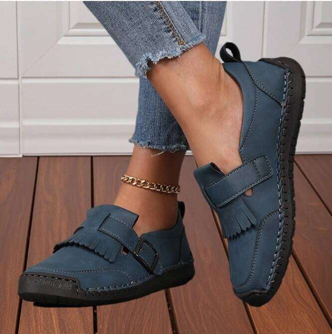 Sneakers for Women Casual Comfortable Lace Up Leather Flat Loafers New Summer Mom Slip on Shoe Mujer Zapatos Chaussure Femme